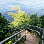 日蓮洞穴への階段 / Stairs to The Nichiren Cave