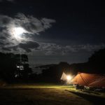 キャンプ場の夜景 / Nightscape of The Camp Site