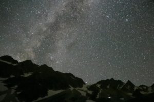 奥穂と天の川 / Milky Way
