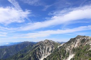 白馬連峰と青い空 / Hakuba Mountains & Blue Sky